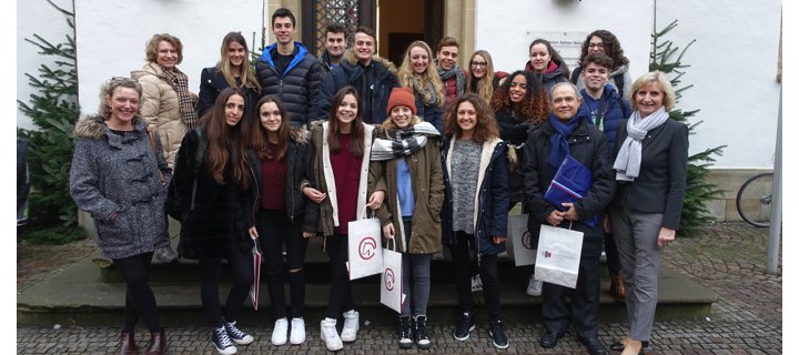 16 italienische Schüler zu Gast in Warendorf