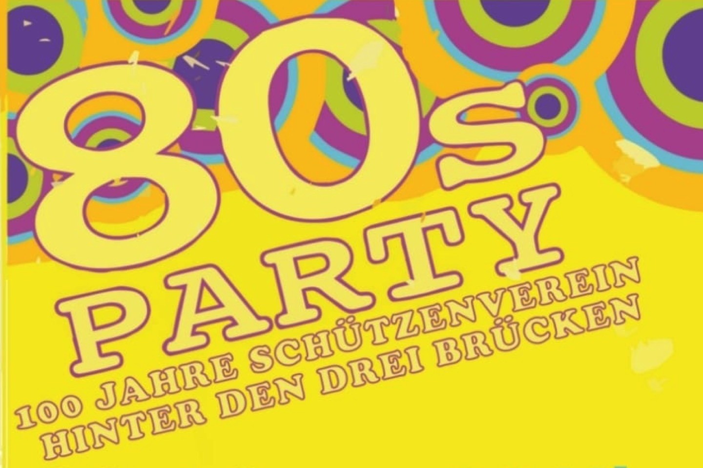 80,Party,Hinter den drei Brücken,Warendorf,Kolpinghaus,Party,Schützenverein,Thorsten Werner,Volker Wessels,