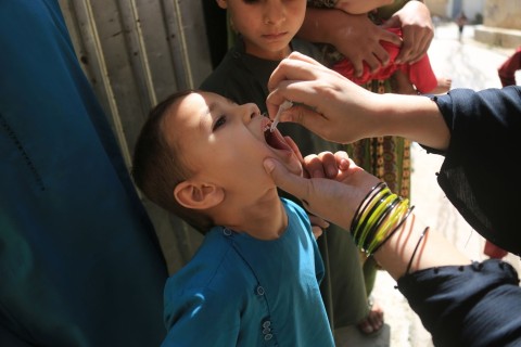 Afghanistan startet Impfkampagne gegen Polio