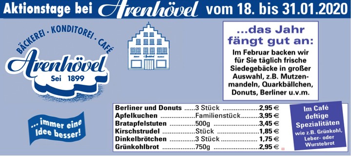 Bäckerei,Arenhövel,Sassenberg,Warendorf,Greffen,Grünkohl,