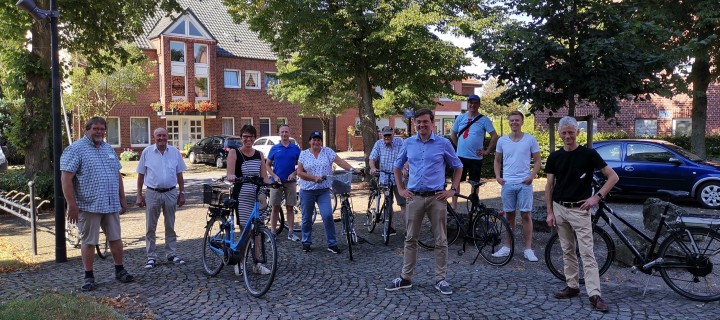 Bürgermeisterkandidat,Horstmann,Radtour,Hoetmar,