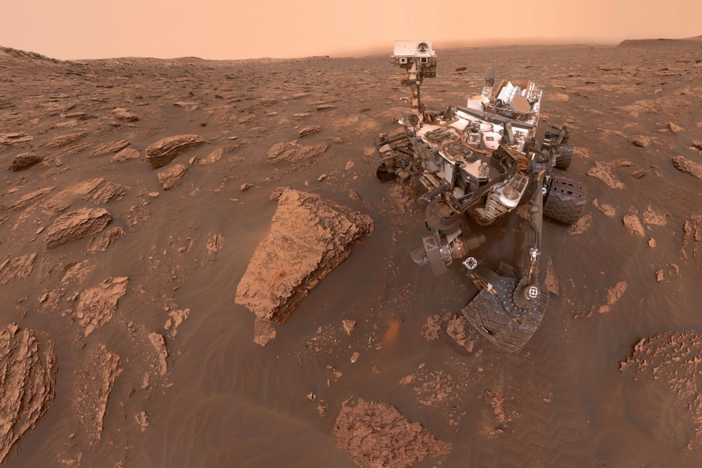 «Curiosity» landete vor zehn Jahren auf dem Mars.