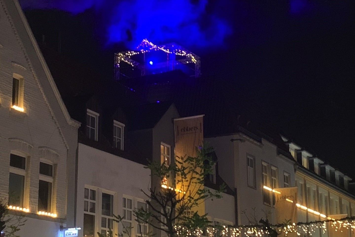 Trompeter,Ebbers Modeerlebnis,Dessous-Modenschau,Roof-Top-Stage,