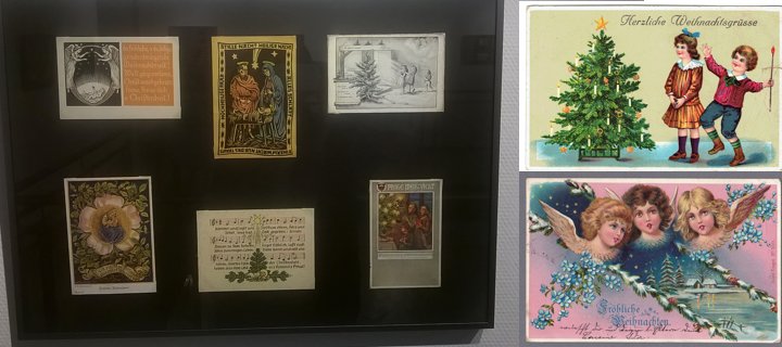 Eröffnung der Ausstellung 175 Jahre Weihnachtskarten