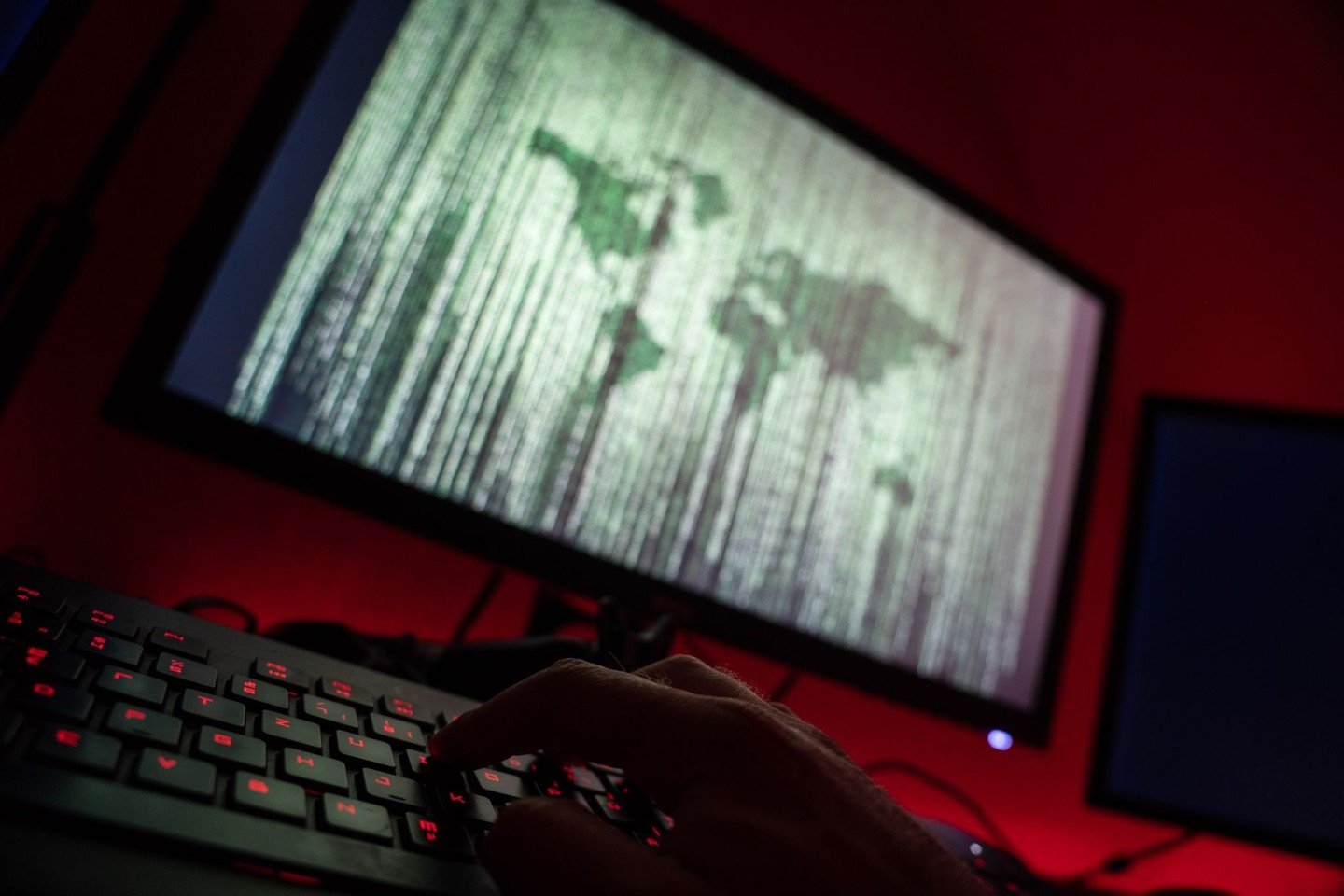 Eine mutmaßliche Hackergruppe wurde in der Ukraine festgenommen.