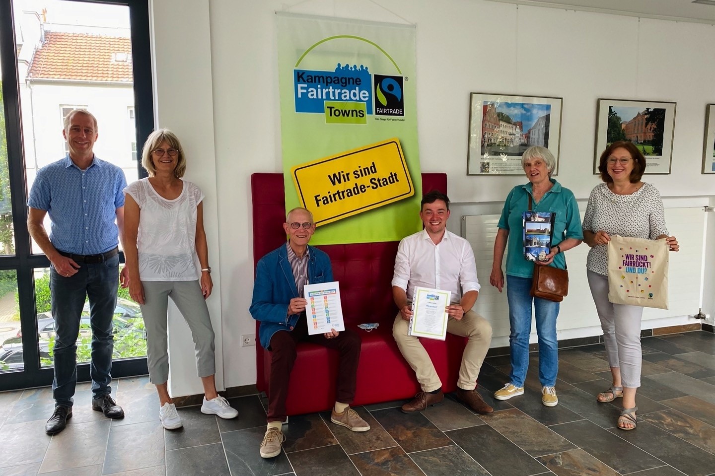 Fairtrade-Stadt,Warendorf,Stadt Warendorf,Peter Horstmann,Bürgermeister,
