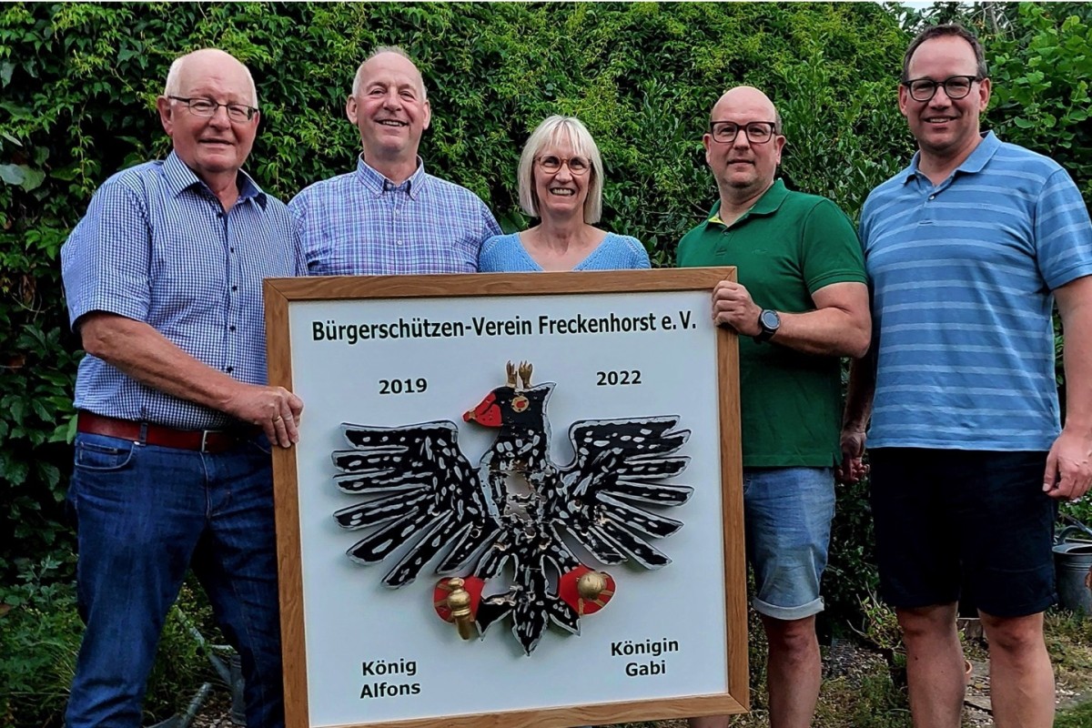Adler Übergabe in Freckenhorst