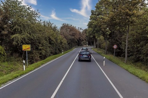 Vollsperrung des Radwegs zwischen Warendorf und Freckenhorst