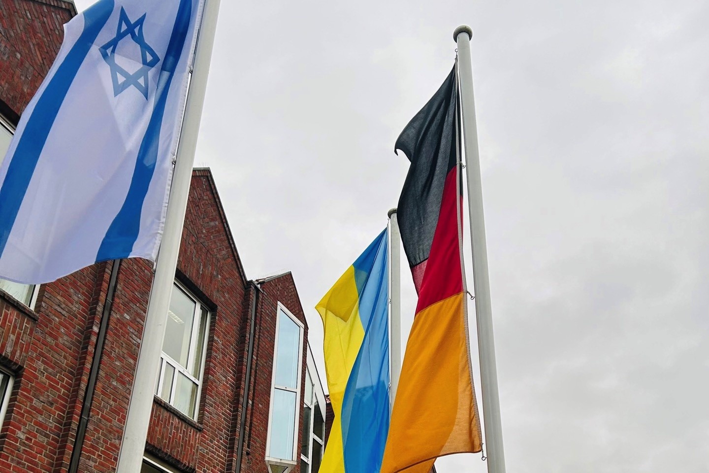 Israelische Flagge,Everswinkel,Sebastian Seidel,Magnusplatz,