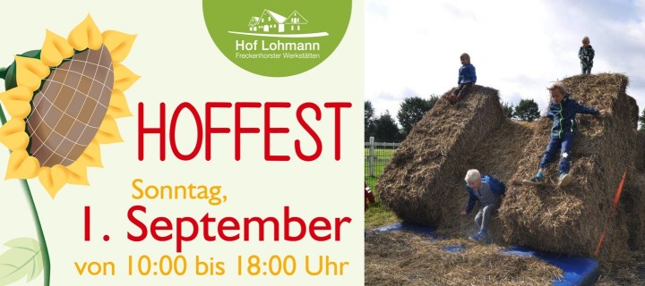 Hoffest,Hof Lohmann,Freckenhorst,Freckenhorster Werkstätten,