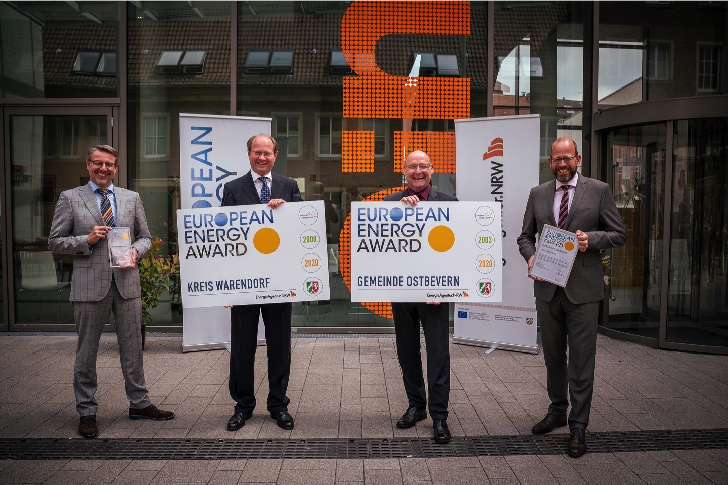 Kreis Warendorf,Klimaschutz,Gold,European Energy Award,Dr. Olaf Gericke,Warendorf,Abfallwirtschaftsgesellschaft,