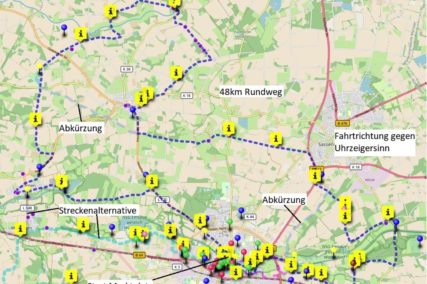 Klimaradtour Nord,Warendorf,Stadt Warendorf,Klima,Fahrrad,
