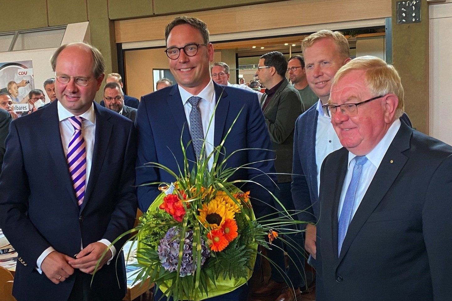 Reinhold Sendker, Markus Döner,CDU,Dr. Olaf Gericke,Kreisparteichef,