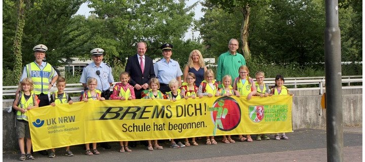 POL-WAF: Kreis Warendorf. Brems Dich! Schule hat begonnen.