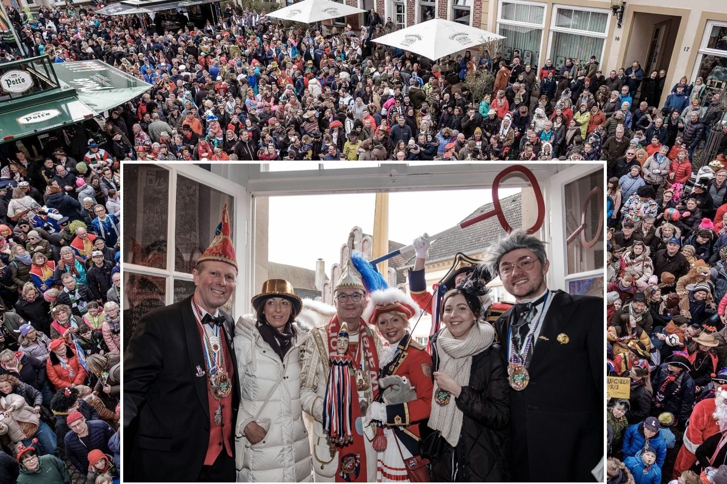 Bürgermeister,Peter Horstmann,Prinz Uwe II.,Rathausstürmung,Tulpensonntag,Karneval,Warendorf,