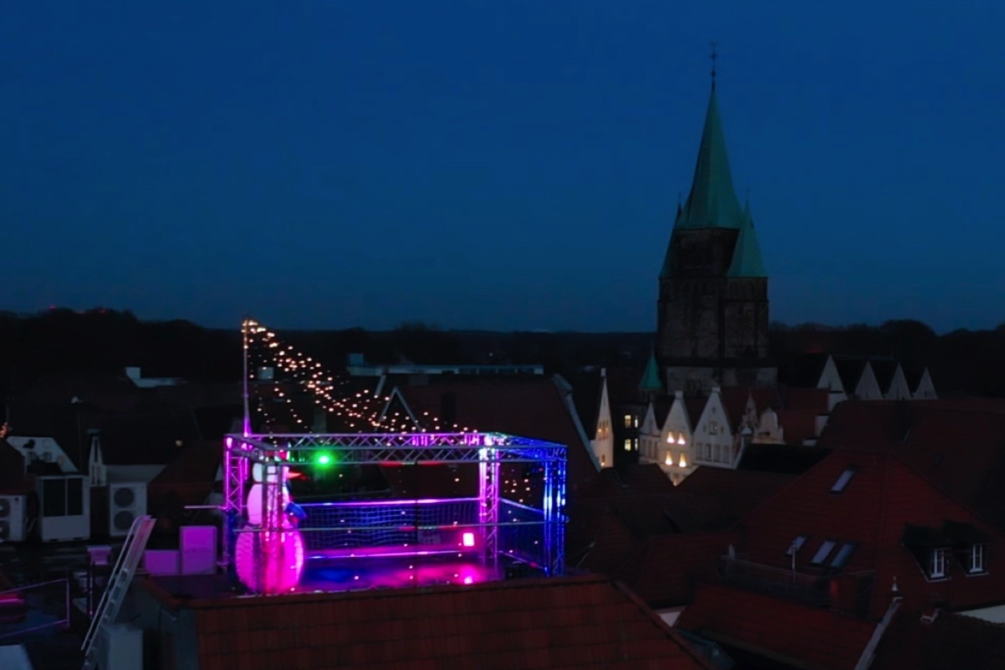 Roof Top Stage,Warendorf,Late Night Shopping,