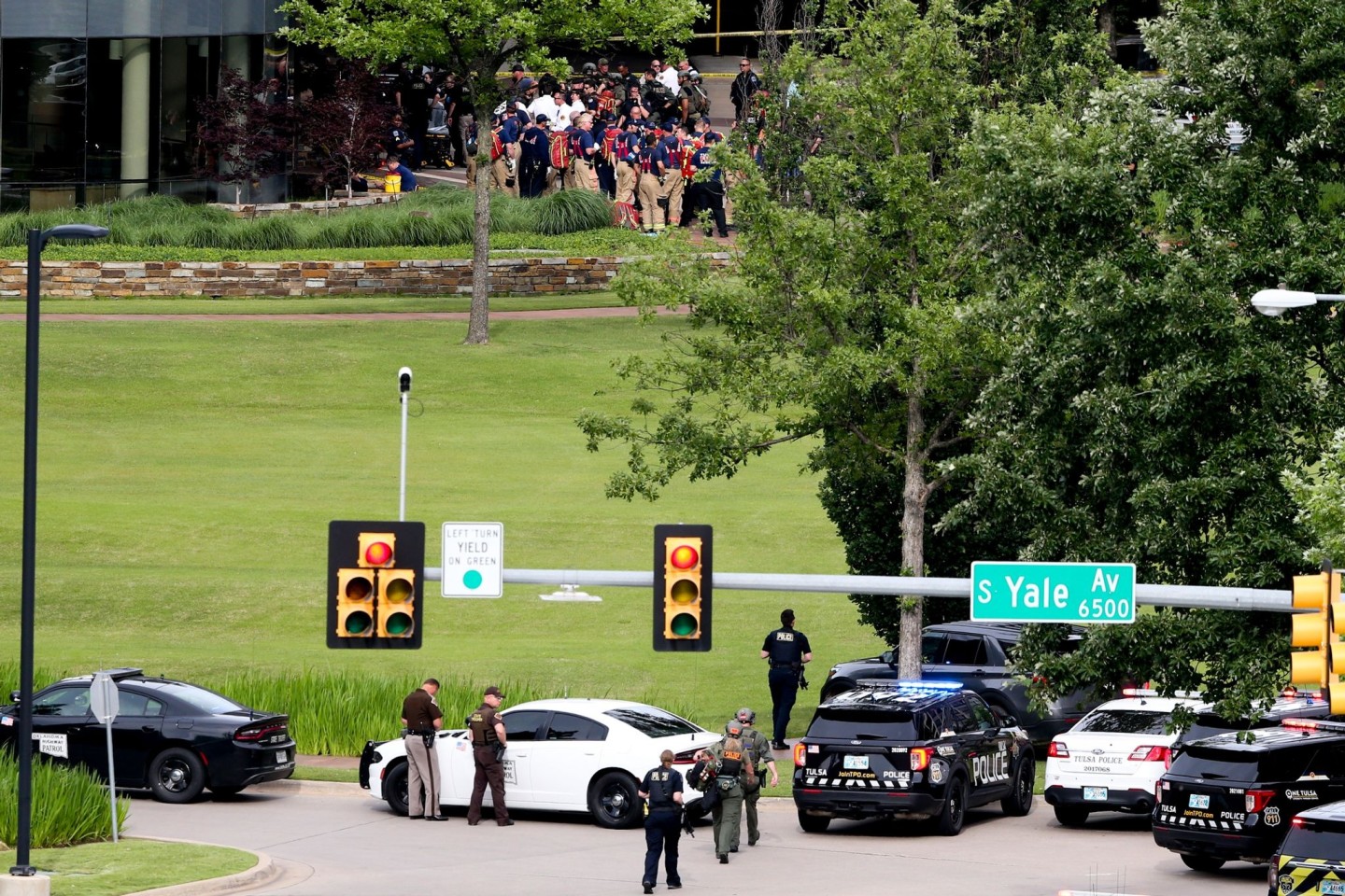 Wieder mussten Menschen sterben: Ein Amokläufer hat in einem Krankenhaus in Tulsa um sich geschossen.