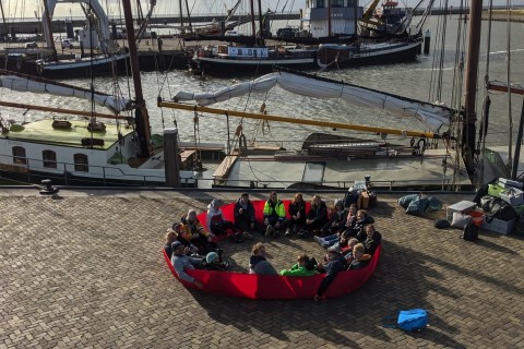 Erlebnispädagogischer Segeltörn im niederländischen Wattenmeer