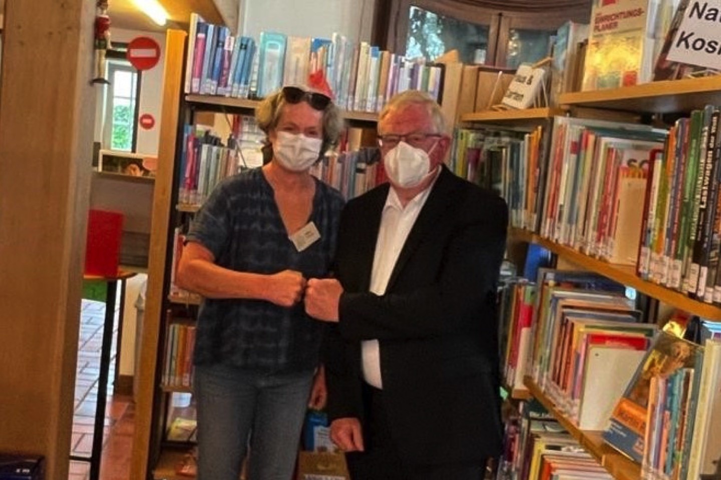 Freckenhorster Bücherei;Bundestag,Unterstützung,Reinhold Sendker,