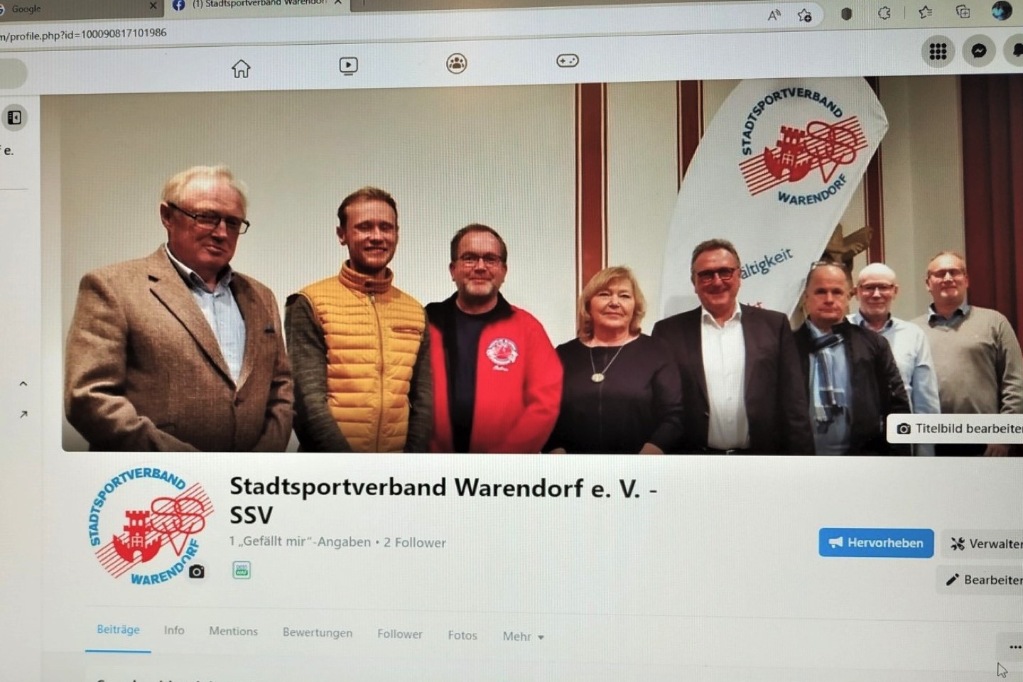 Stadtsportverband Warendorf,Instagram,Facebook,Warendorf,Peter Huerkamp,