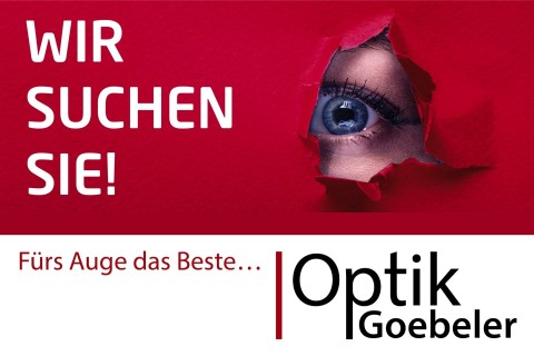 Augenoptiker,Stellenanzeige,Optik Goebeler,Augenoptikermeister,Christa Goebeler,