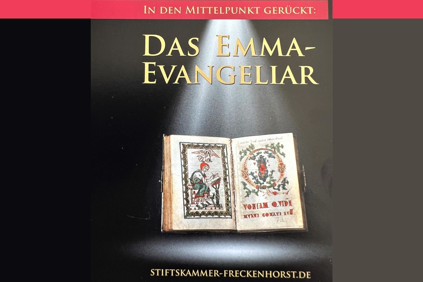 In den Mittelpunkt gerückt – das Emma-Evangeliar