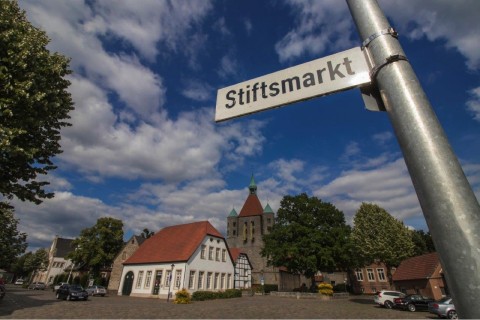 Stiftsmarkt in Freckenhorst wird vermessen