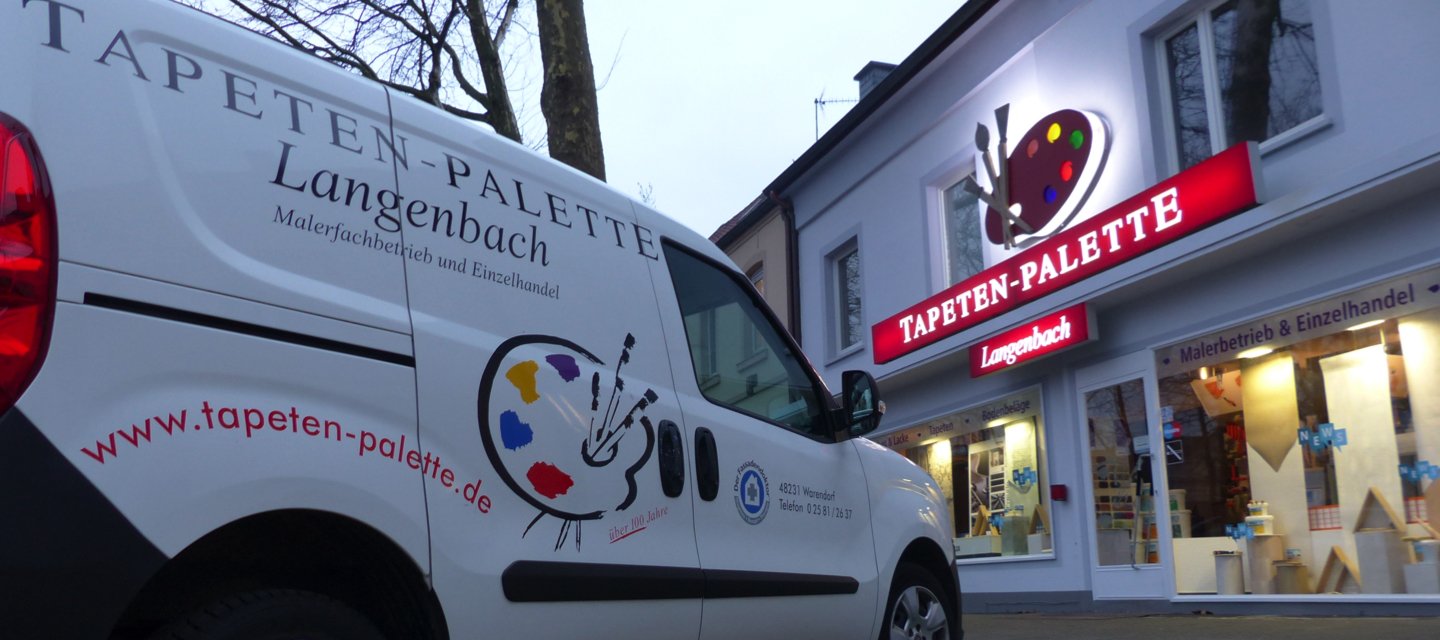 TAPETEN-PALLETE Langenbach - 1. Bild Profilseite