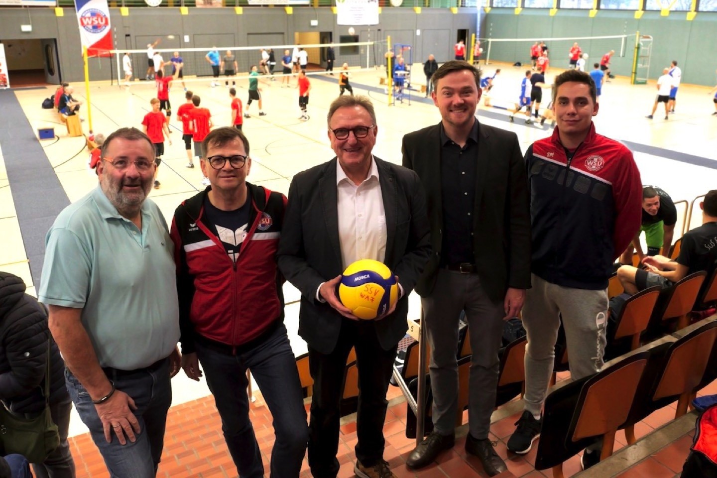Volleyball, Warendorfer Sportunion,WSU,Peter Horstkamp,Bürgermeister,Oberst-Rathgeber-Pokal,Werner Krieft,