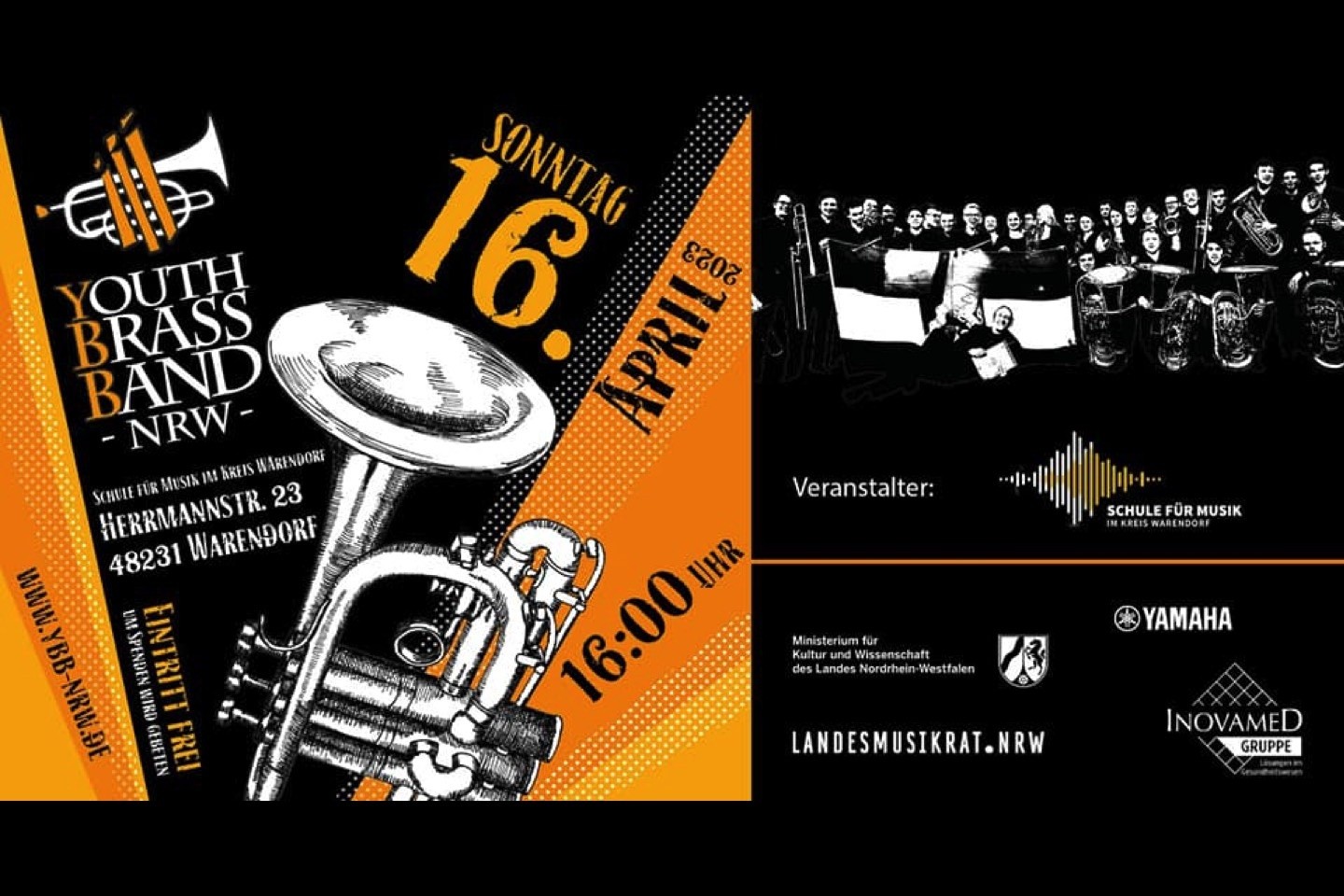 Youth Brass Band,Warendorf,Schule für Musik,Kreis Warendorf,